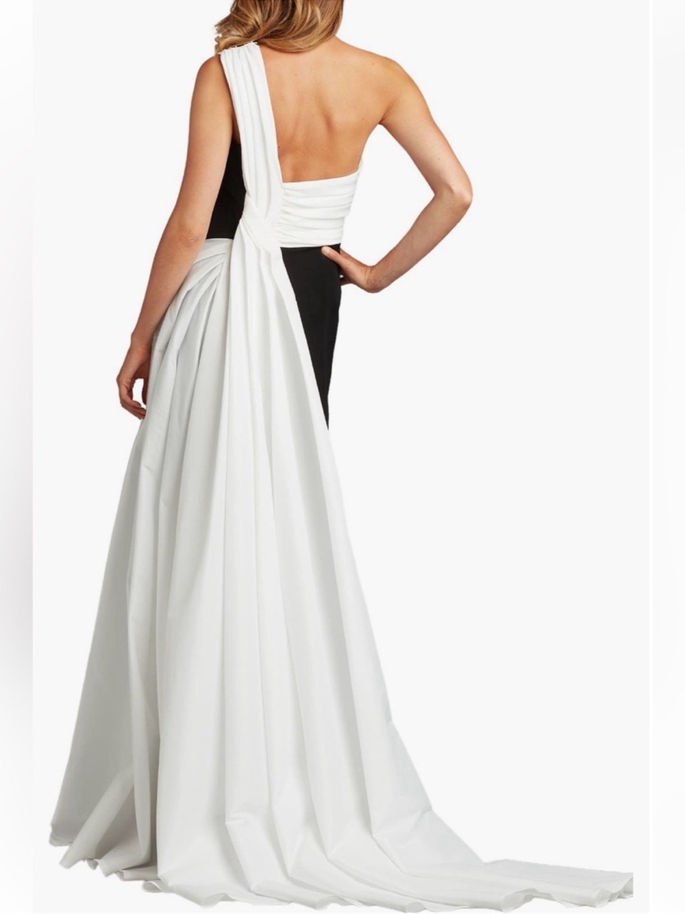 Tadashi Shoji Arda One Shoulder Gown - Picture 2 of 4
